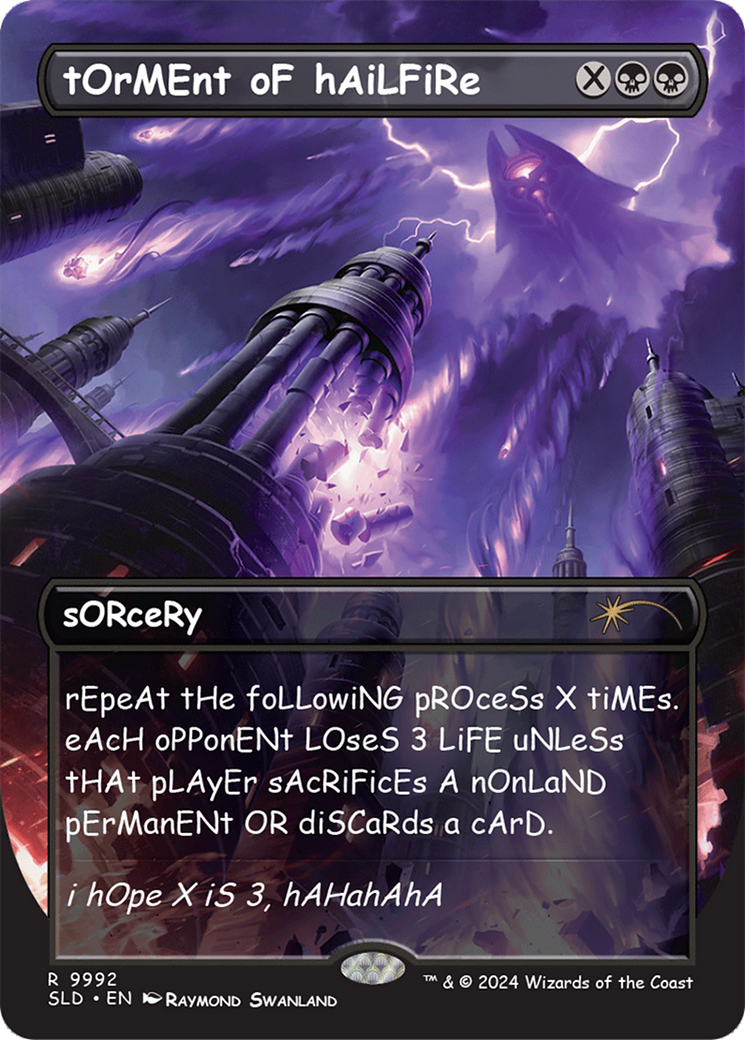 tOrMEnt oF hAiLFiRe [Secret Lair Drop Series] | Boutique FDB TCG