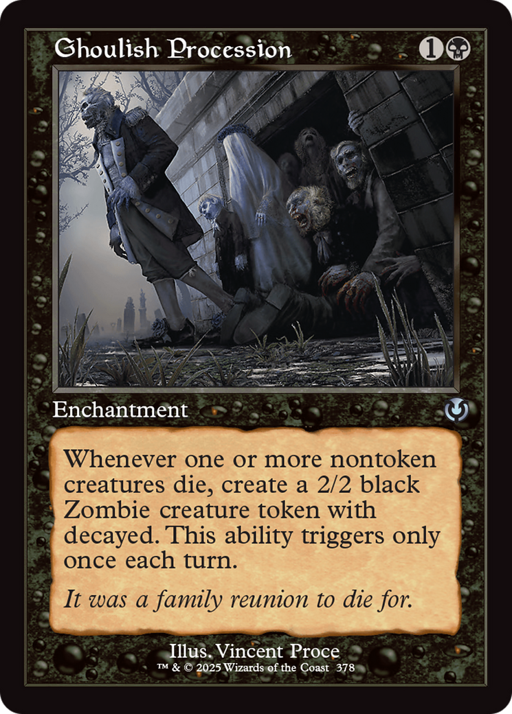 Ghoulish Procession (Retro Frame) [Innistrad Remastered] | Boutique FDB TCG