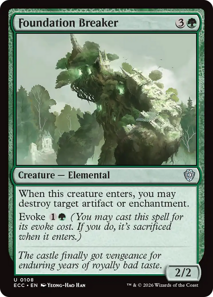 Foundation Breaker [Lorwyn Eclipsed Commander] | Boutique FDB TCG