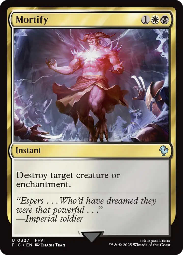 Mortify [FINAL FANTASY Commander] | Boutique FDB TCG