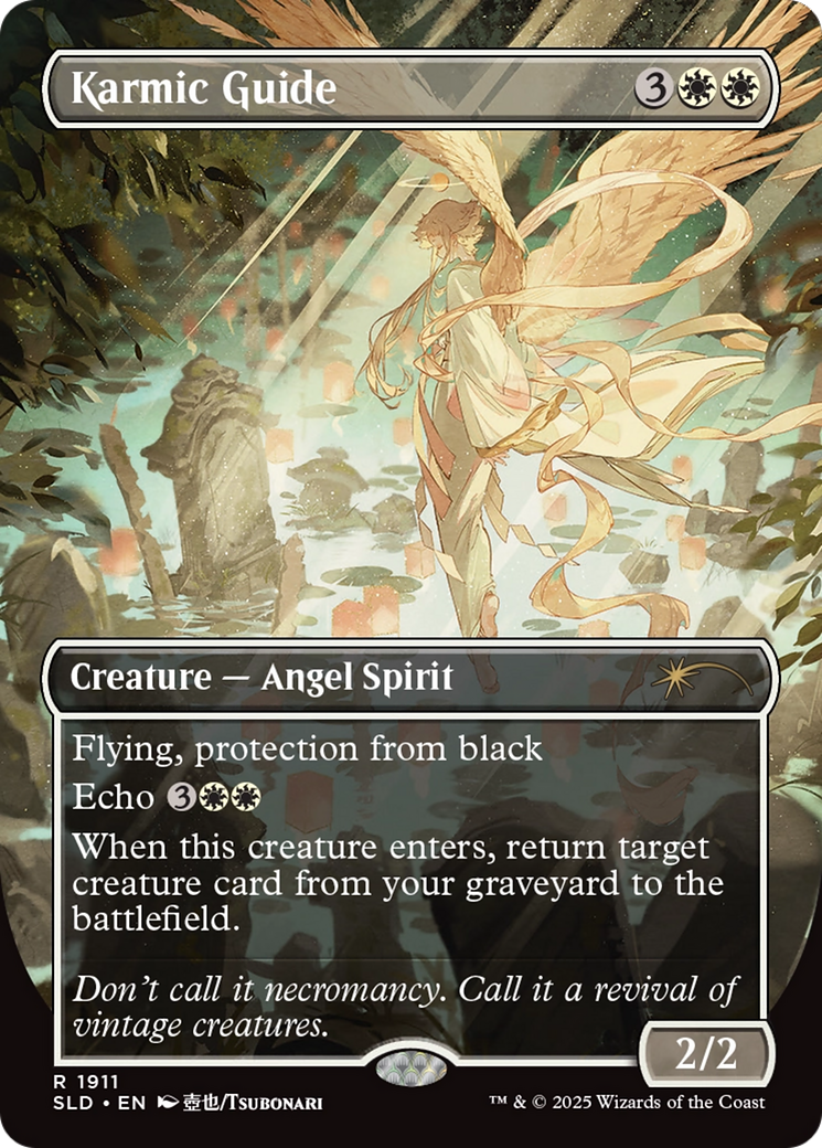 Karmic Guide (1911) (Rainbow Foil) [Secret Lair Drop Series] | Boutique FDB TCG