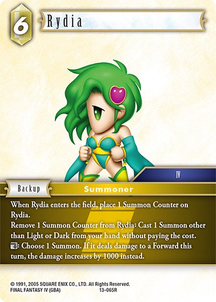 Rydia [Opus XIII: Crystal Radiance] | Boutique FDB TCG