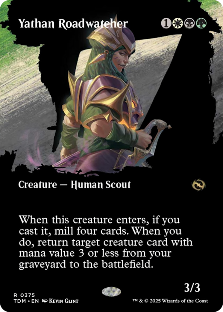 Yathan Roadwatcher (Borderless) [Tarkir: Dragonstorm] | Boutique FDB TCG