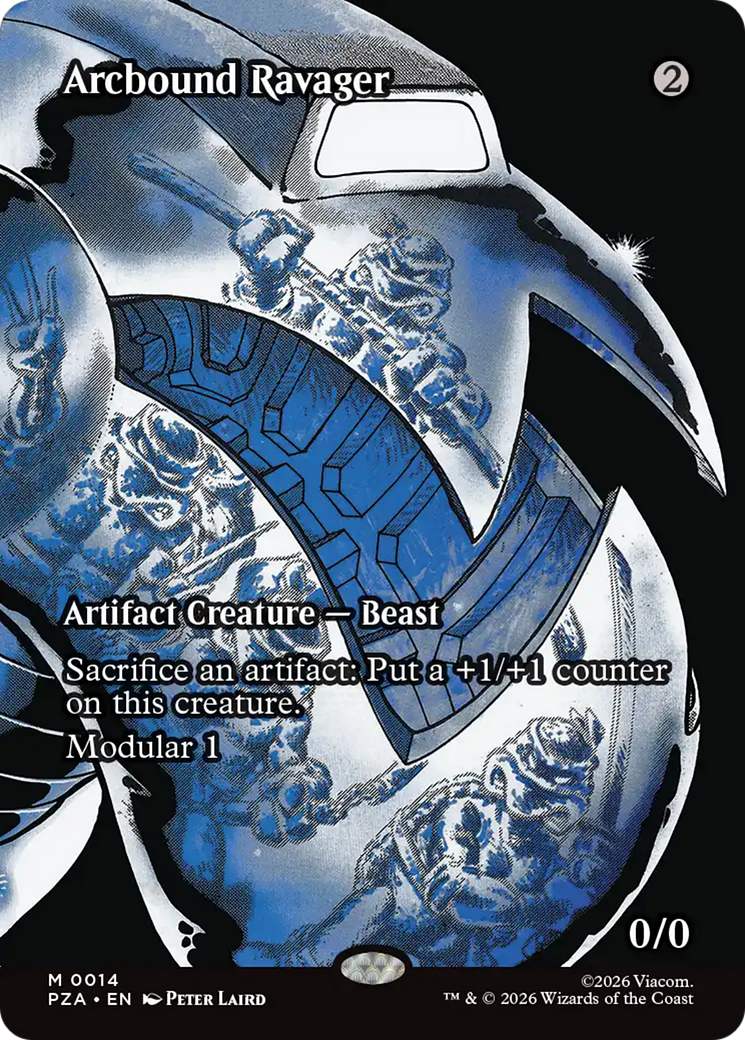 Arcbound Ravager (Borderless) [Teenage Mutant Ninja Turtles Eternal-Legal] | Boutique FDB TCG