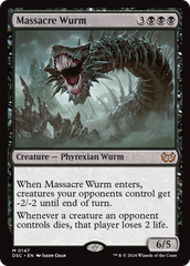 Massacre Wurm [Duskmourn: House of Horror Commander] | Boutique FDB TCG