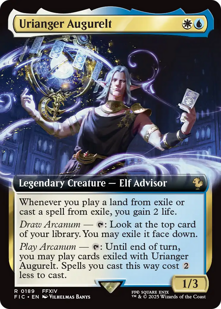 Urianger Augurelt (Extended Art) [FINAL FANTASY Commander] | Boutique FDB TCG