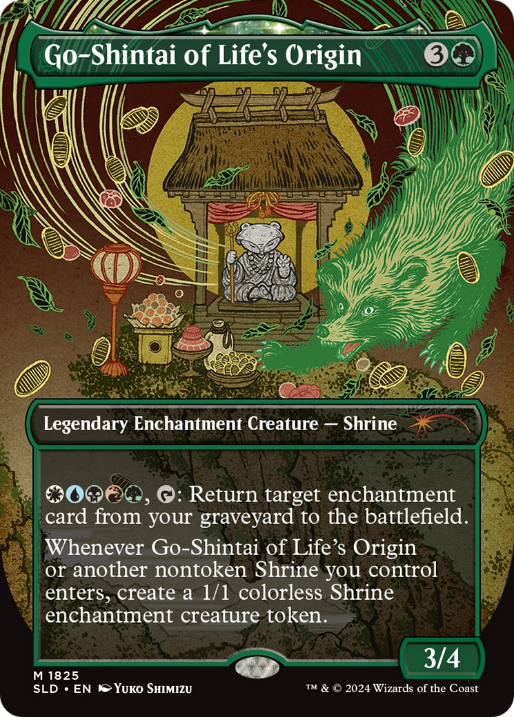 Go-Shintai of Life's Origin (Display Commander) - Thick Stock [Secret Lair Drop Series] | Boutique FDB TCG