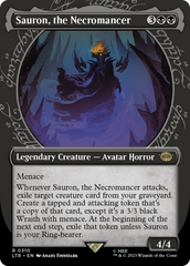 Sauron, the Necromancer (Showcase Ring Frame) [The Lord of the Rings: Tales of Middle-Earth] | Boutique FDB TCG