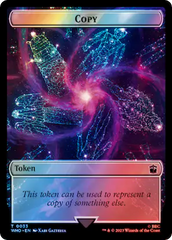 Copy // Mutant Double-Sided Token (Surge Foil) [Doctor Who Tokens] | Boutique FDB TCG