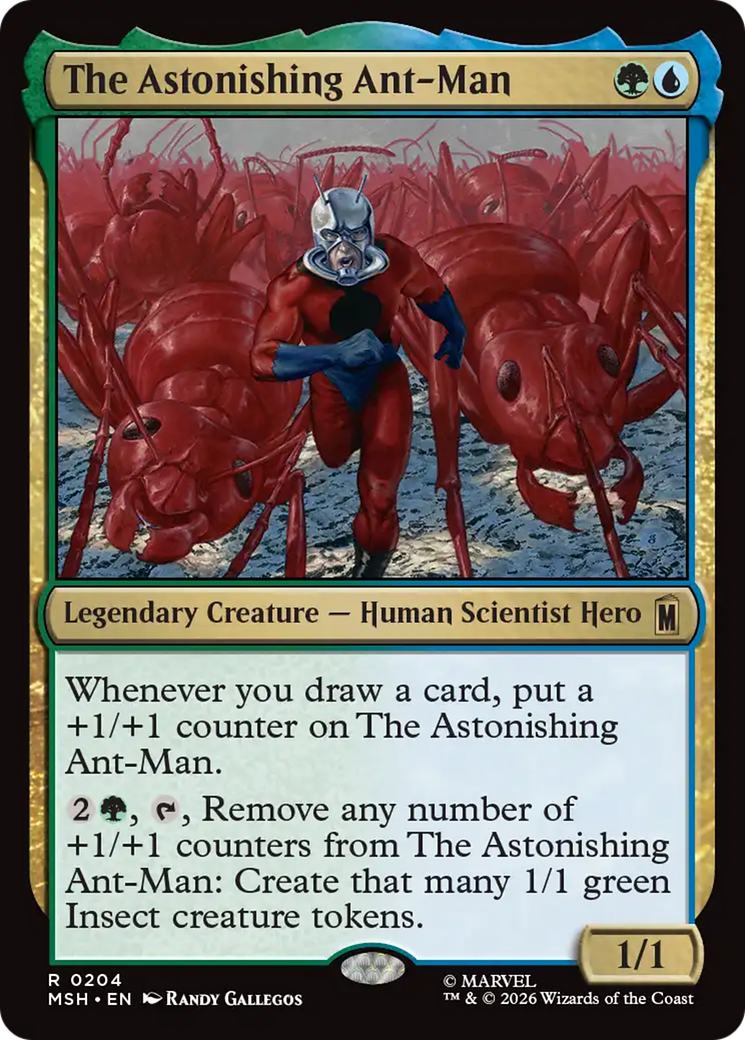 The Astonishing Ant-Man [Marvel Super Heroes] | Boutique FDB TCG