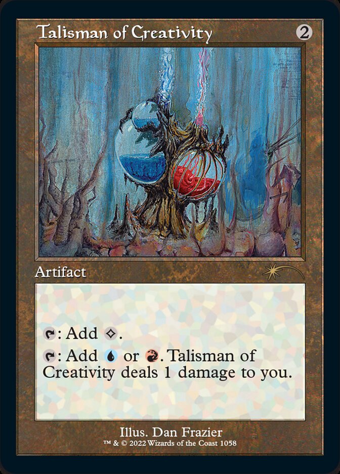 Talisman of Creativity (Foil Etched) [Secret Lair Drop Series] | Boutique FDB TCG