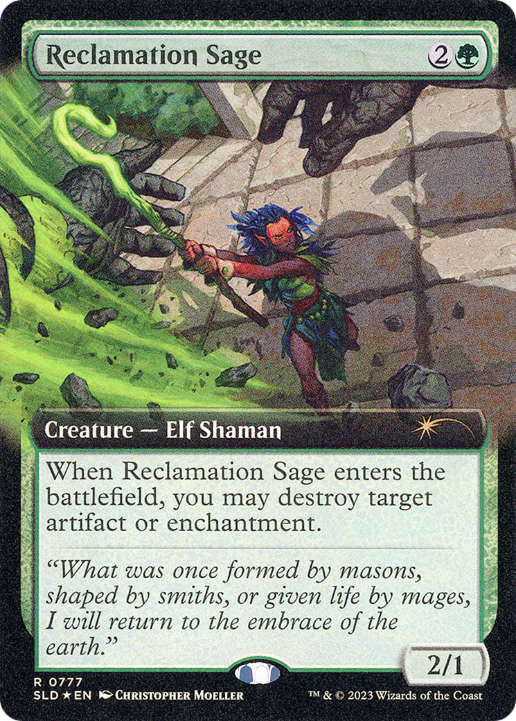 Reclamation Sage (Extended Art) [Secret Lair Drop Series] | Boutique FDB TCG