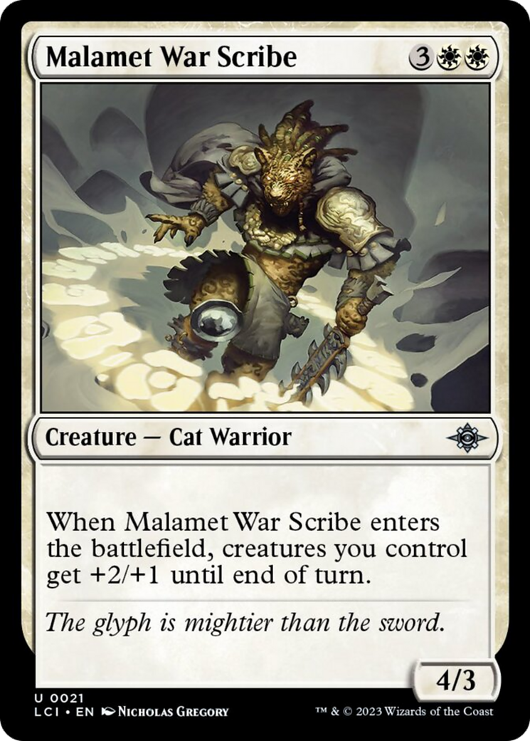 Malamet War Scribe [The Lost Caverns of Ixalan] | Boutique FDB TCG