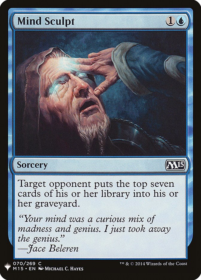 Mind Sculpt [Mystery Booster] | Boutique FDB TCG
