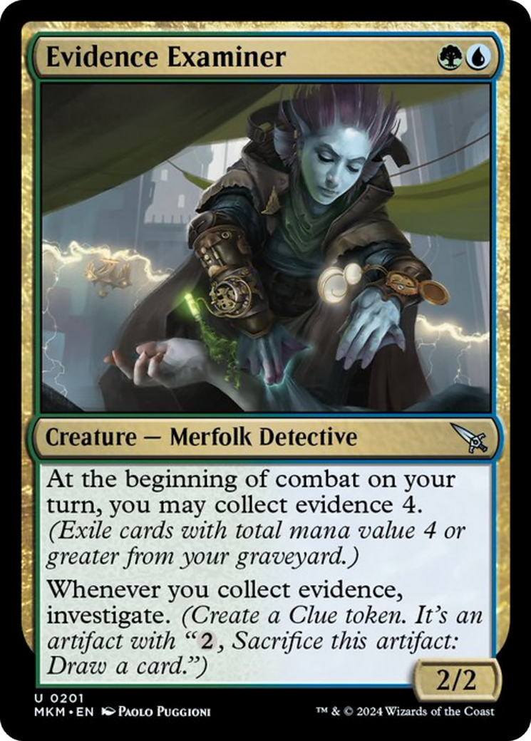 Evidence Examiner [Murders at Karlov Manor] | Boutique FDB TCG