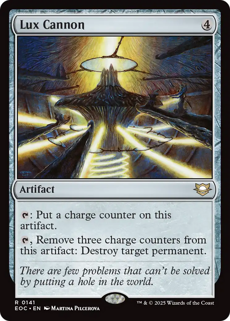 Lux Cannon [Edge of Eternities Commander] | Boutique FDB TCG