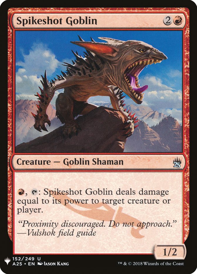 Spikeshot Goblin [Mystery Booster] | Boutique FDB TCG