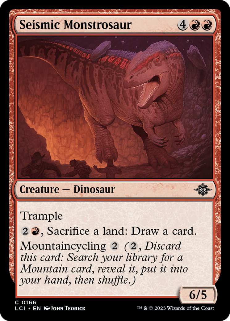 Seismic Monstrosaur [The Lost Caverns of Ixalan] | Boutique FDB TCG