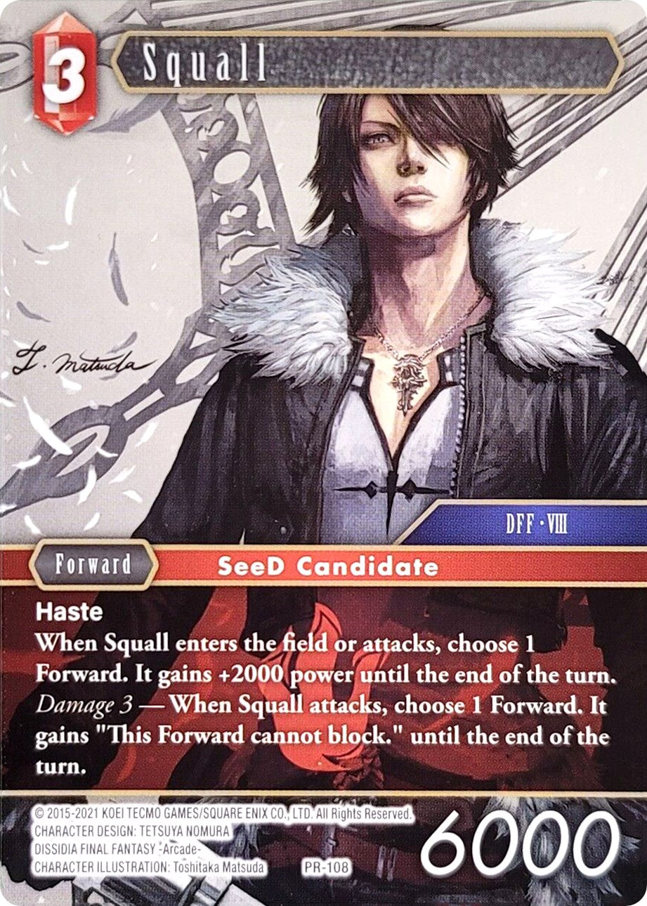 Squall (Deck Exclusive) [Promo Cards] | Boutique FDB TCG