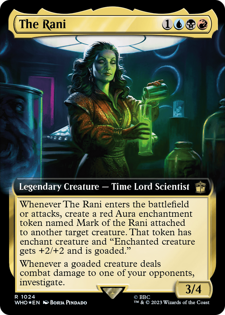 The Rani (Extended Art) (Surge Foil) [Doctor Who] | Boutique FDB TCG