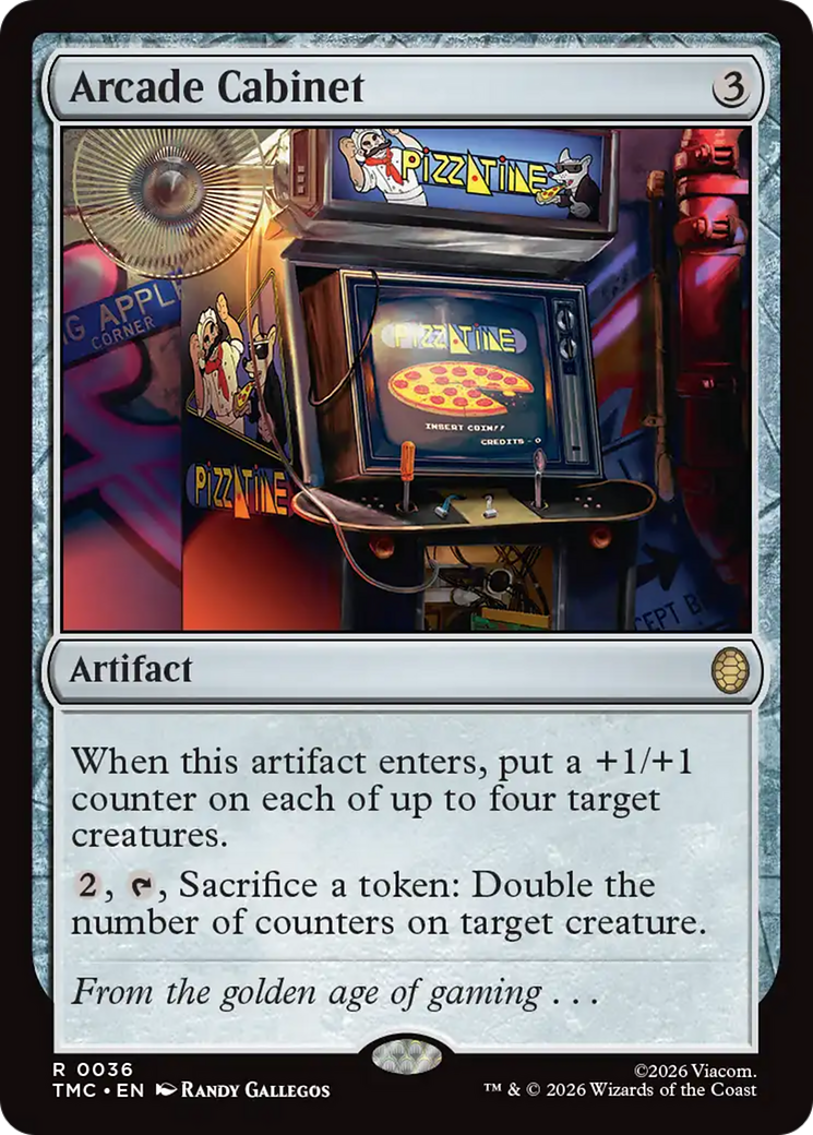 Arcade Cabinet [Teenage Mutant Ninja Turtles Commander] | Boutique FDB TCG