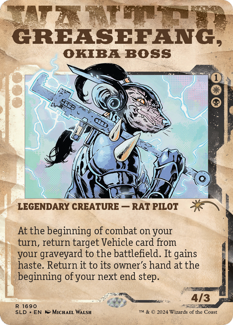 Greasefang, Okiba Boss [Secret Lair Drop Series] | Boutique FDB TCG