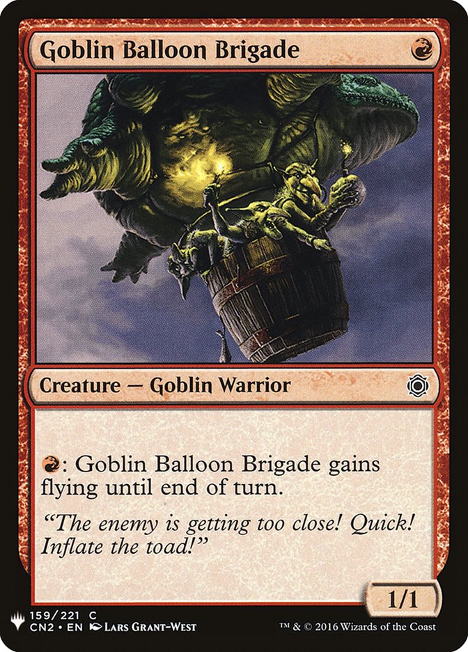 Goblin Balloon Brigade [Mystery Booster] | Boutique FDB TCG