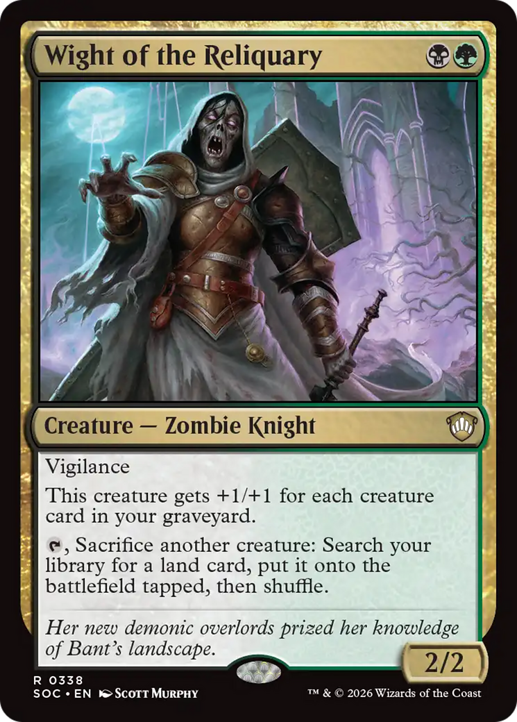 Wight of the Reliquary [Secrets of Strixhaven Commander] | Boutique FDB TCG