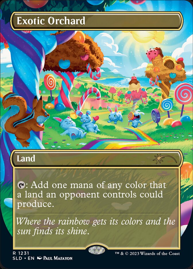 Exotic Orchard (Borderless) [Secret Lair Drop Series] | Boutique FDB TCG