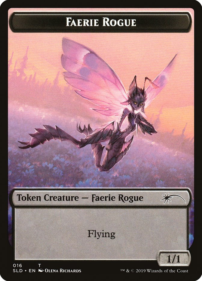 Faerie Rogue Token (016) [Secret Lair Drop Series] | Boutique FDB TCG