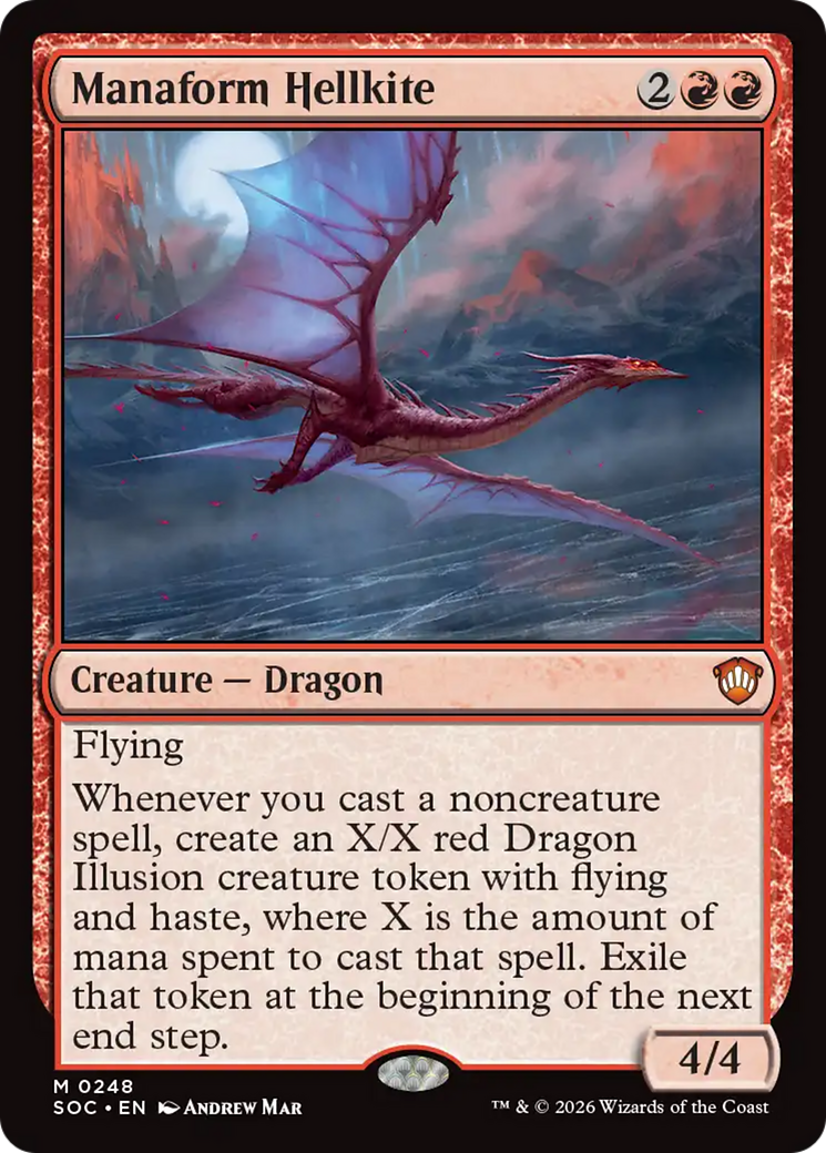 Manaform Hellkite [Secrets of Strixhaven Commander] | Boutique FDB TCG