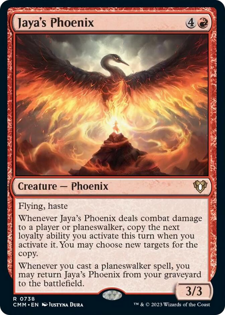 Jaya's Phoenix [Commander Masters] | Boutique FDB TCG