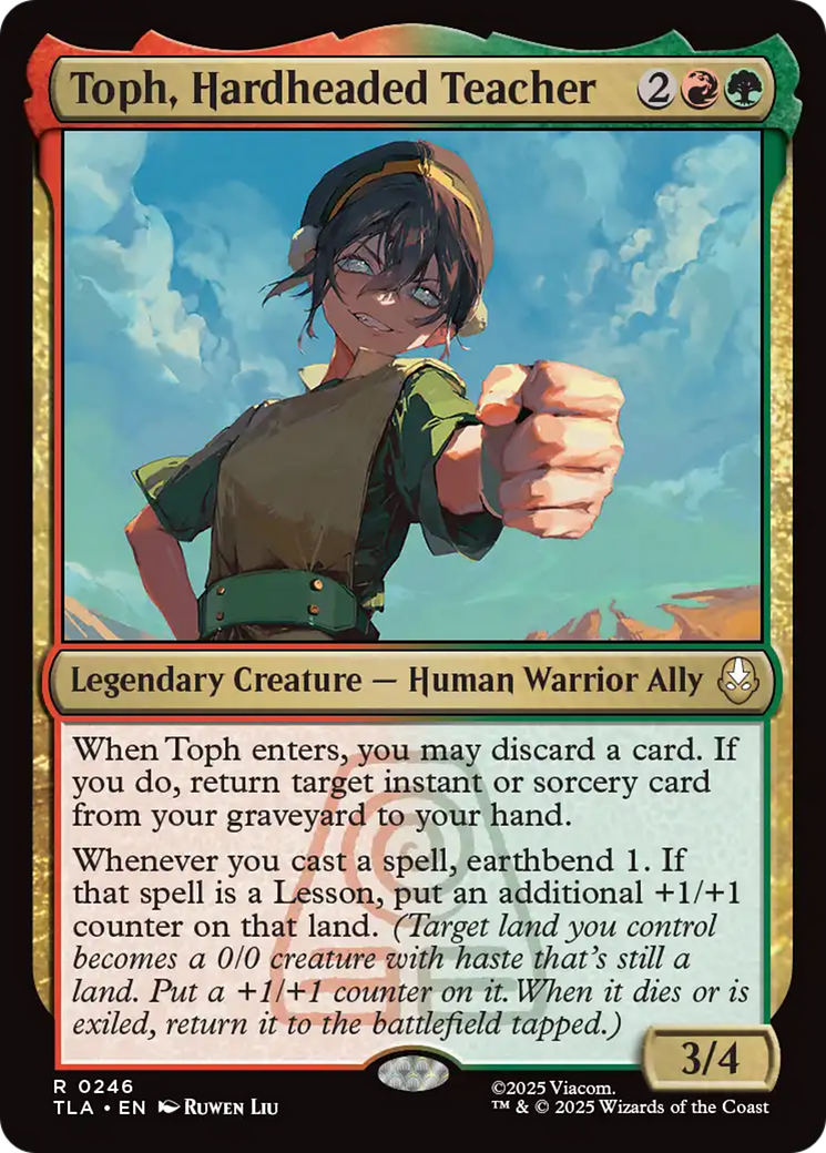 Toph, Hardheaded Teacher [Avatar: The Last Airbender] | Boutique FDB TCG