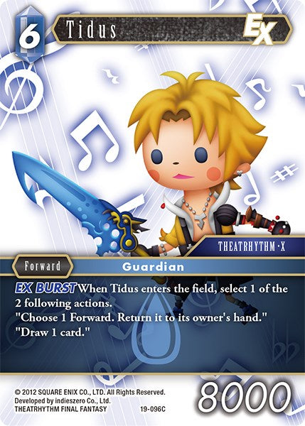 Tidus EX [From Nightmares] | Boutique FDB TCG