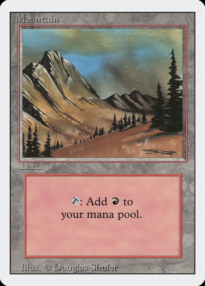 Mountain (No Snow) [Revised Edition] | Boutique FDB TCG