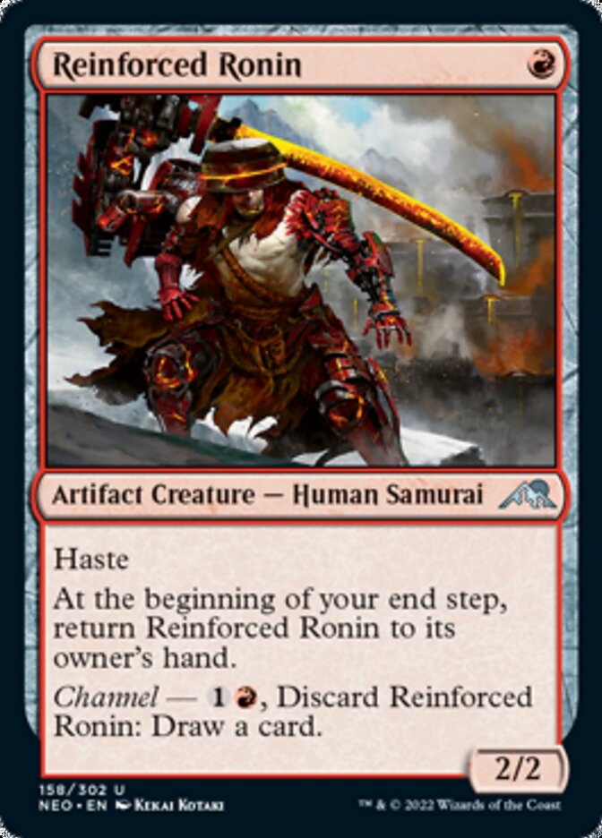 Reinforced Ronin [Kamigawa: Neon Dynasty] | Boutique FDB TCG