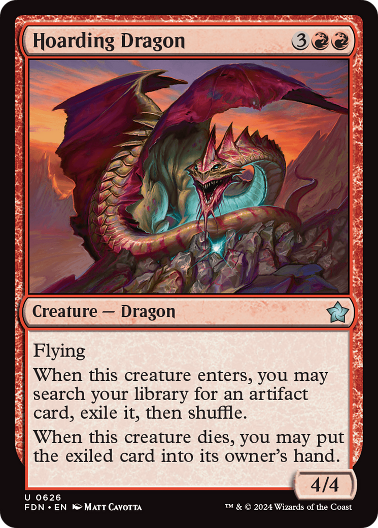 Hoarding Dragon [Foundations] | Boutique FDB TCG