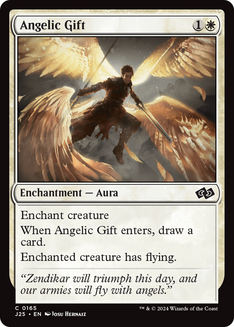 Angelic Gift [Foundations Jumpstart] | Boutique FDB TCG