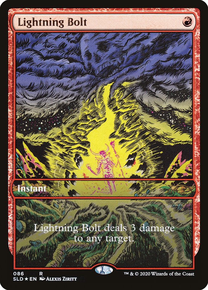 Lightning Bolt (086) [Secret Lair Drop Series] | Boutique FDB TCG