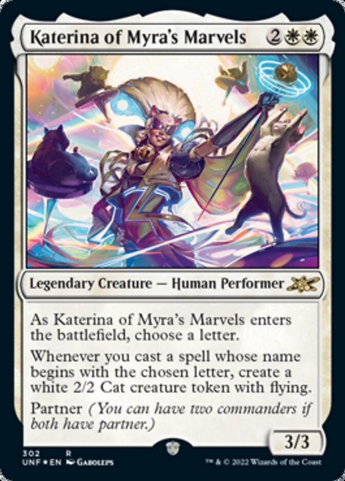 Katerina of Myra's Marvels (Galaxy Foil) [Unfinity] | Boutique FDB TCG