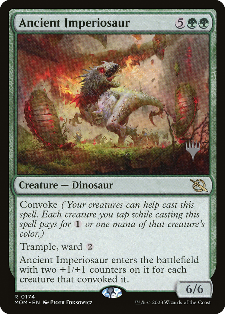 Ancient Imperiosaur (Promo Pack) [March of the Machine Promos] | Boutique FDB TCG