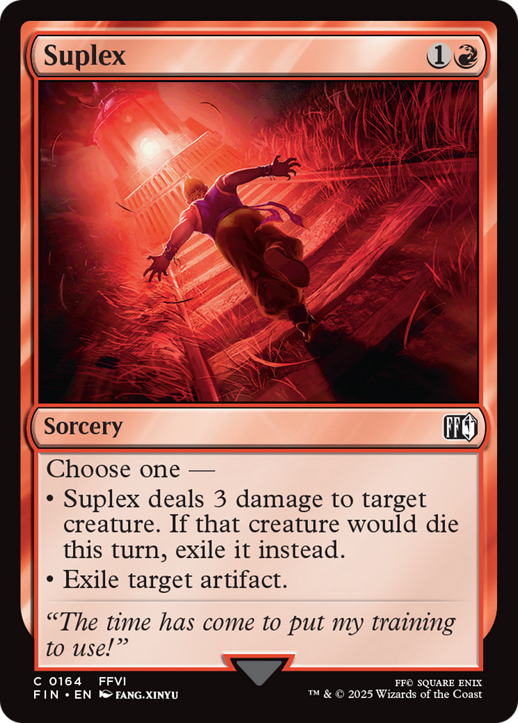 Suplex [FINAL FANTASY] | Boutique FDB TCG