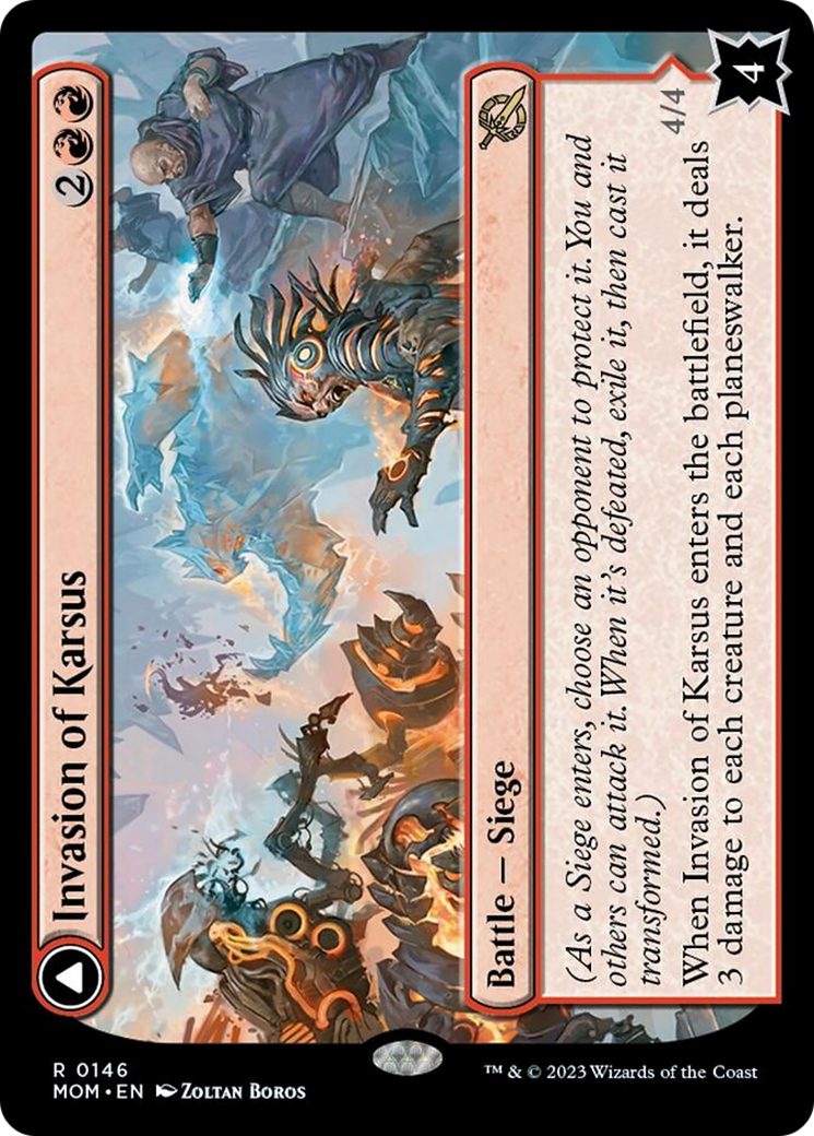 Invasion of Karsus // Refraction Elemental [March of the Machine] | Boutique FDB TCG
