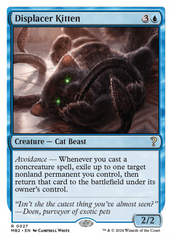 Displacer Kitten (White Border) [Mystery Booster 2] | Boutique FDB TCG