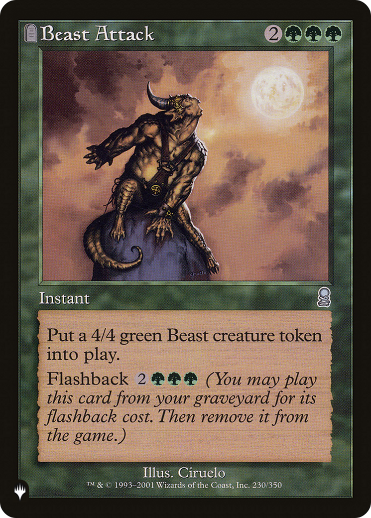 Beast Attack [The List Reprints] | Boutique FDB TCG