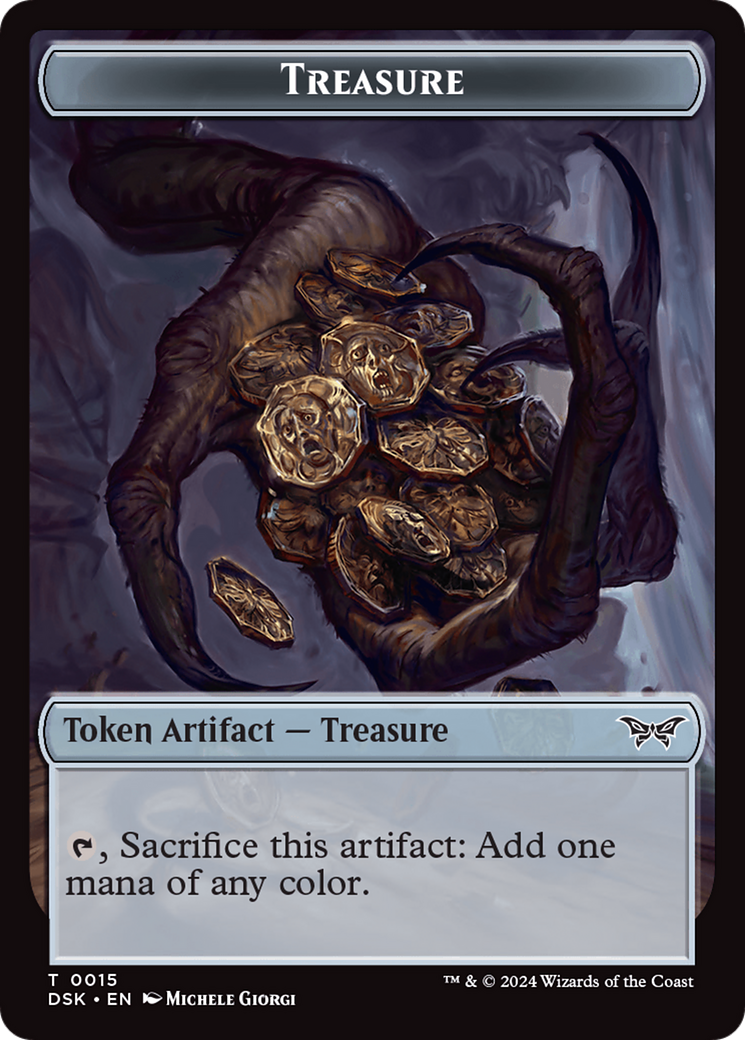 Treasure Token [Duskmourn: House of Horror Tokens] | Boutique FDB TCG