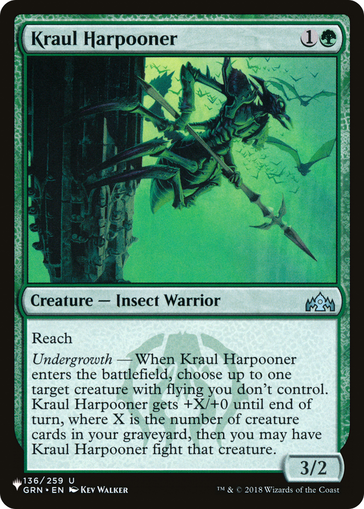 Kraul Harpooner [The List] | Boutique FDB TCG