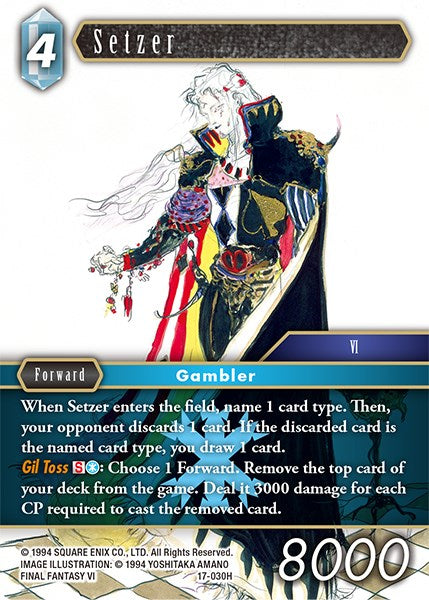 Setzer [Rebellion's Call] | Boutique FDB TCG