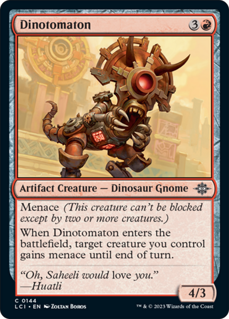 Dinotomaton [The Lost Caverns of Ixalan] | Boutique FDB TCG