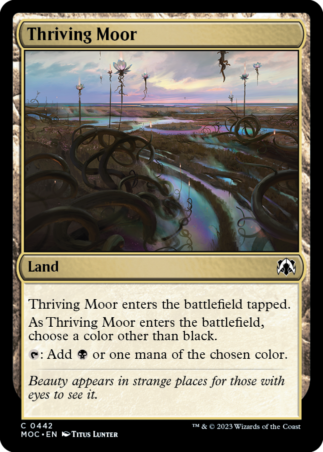 Thriving Moor [March of the Machine Commander] | Boutique FDB TCG